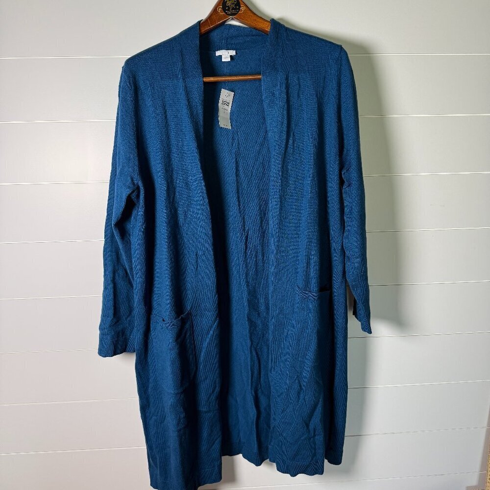 NWT: J. Jill Women’s Wool Blend Cardigan Size Large